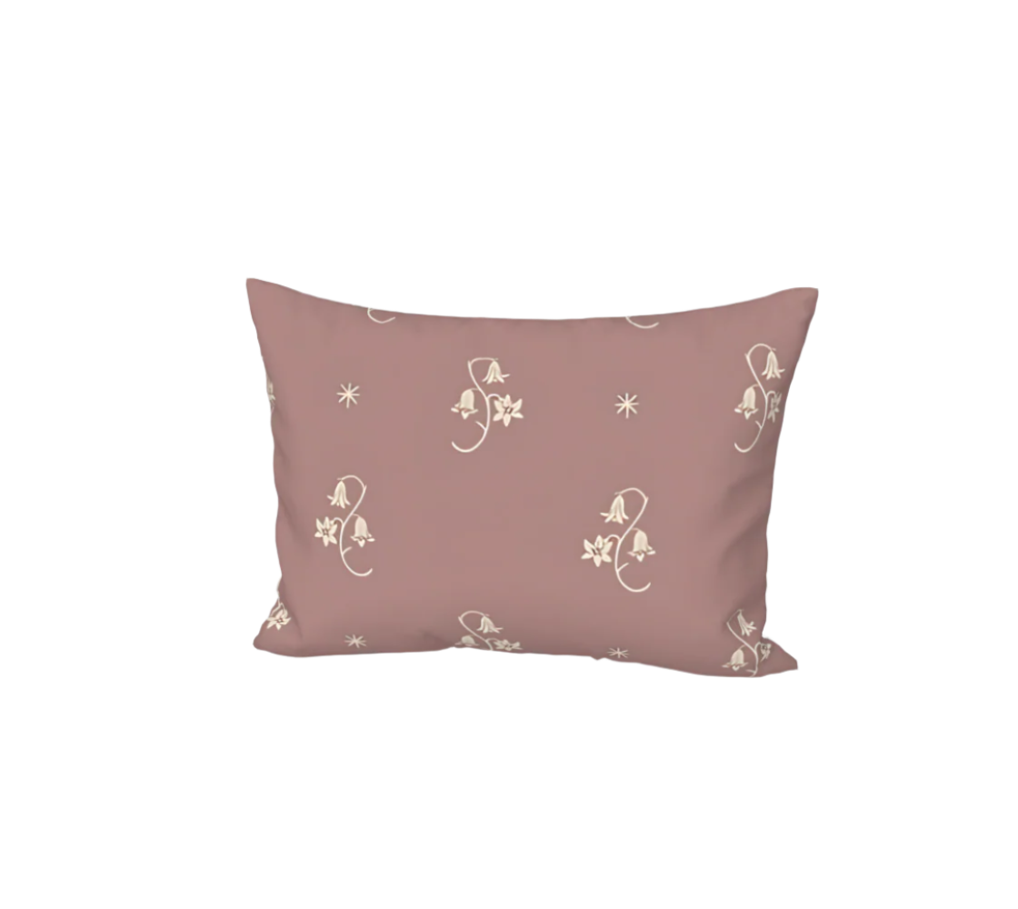 Pillow Sham - Wild Bellflower in Mauve