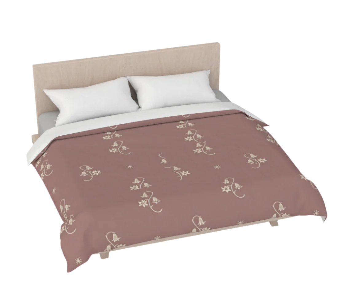 Duvet Cover - Wild Bellflower in Mauve