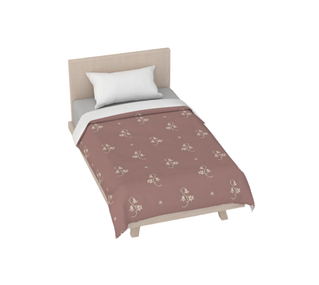 Duvet Cover - Wild Bellflower in Mauve
