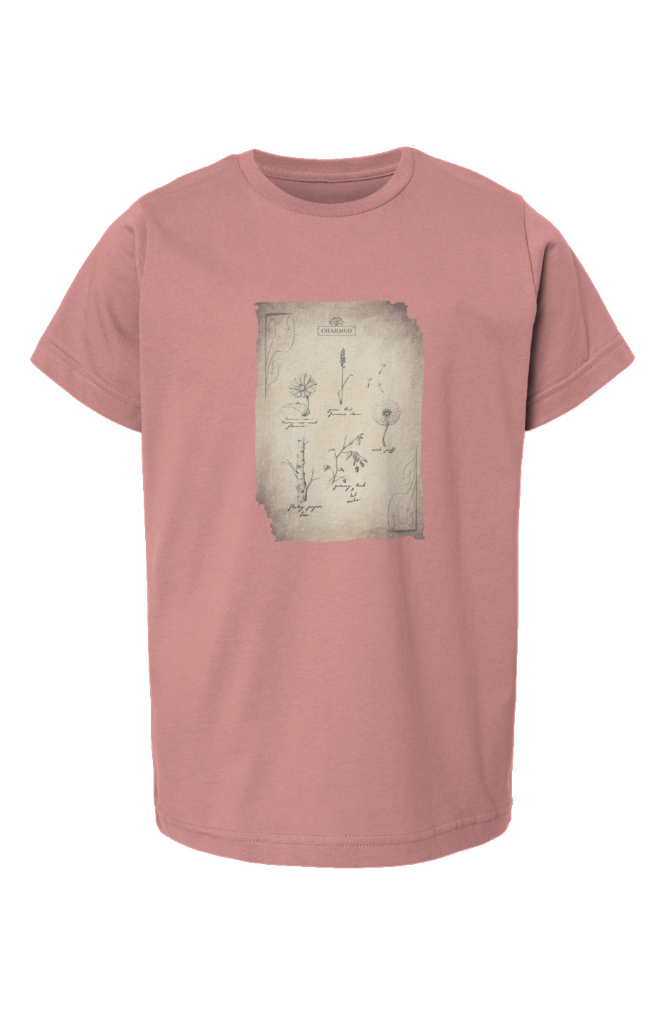 Field Guide Youth T-shirt mauve