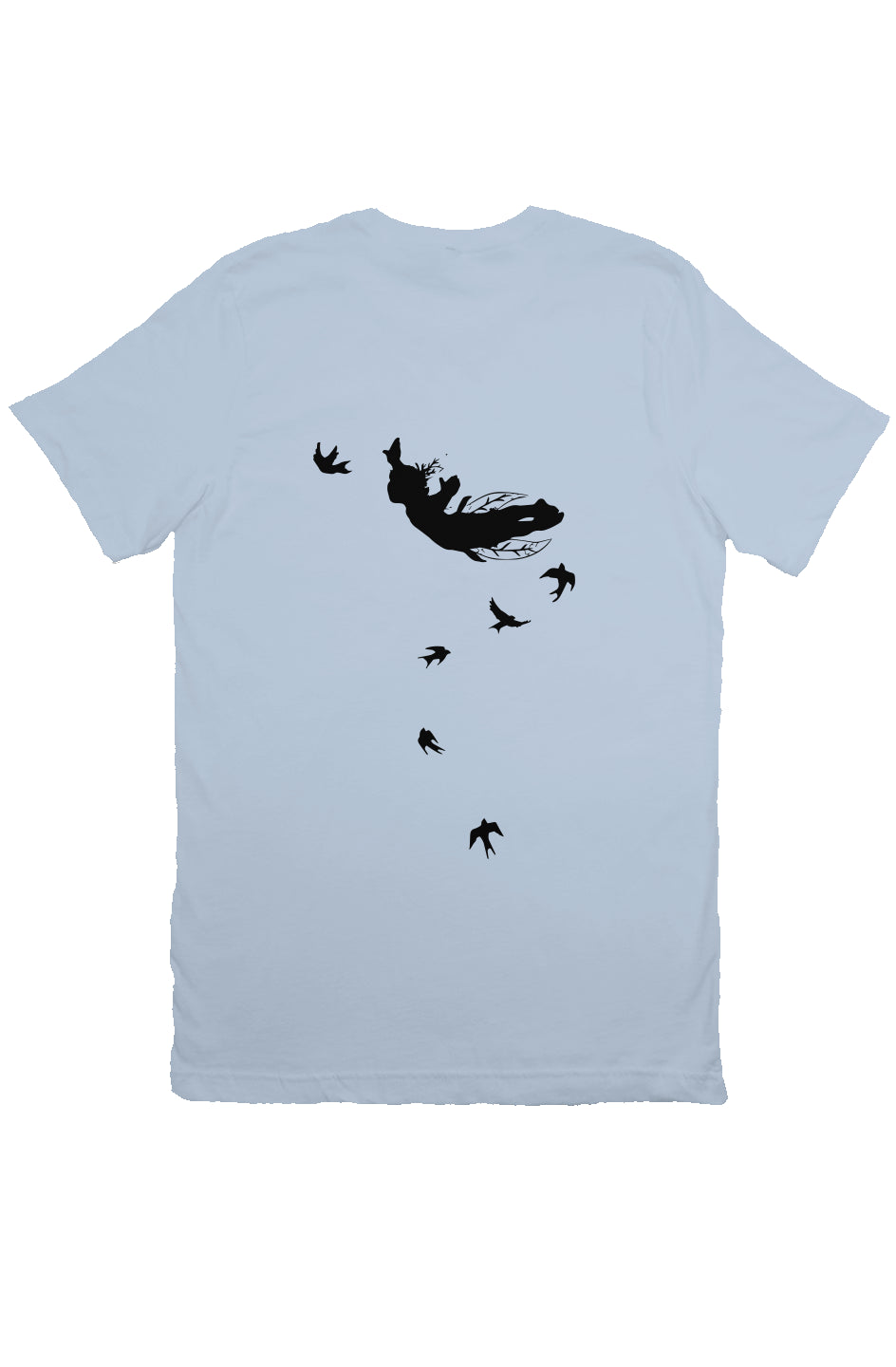 Peter Pan Unisex Adult T-shirt light blue