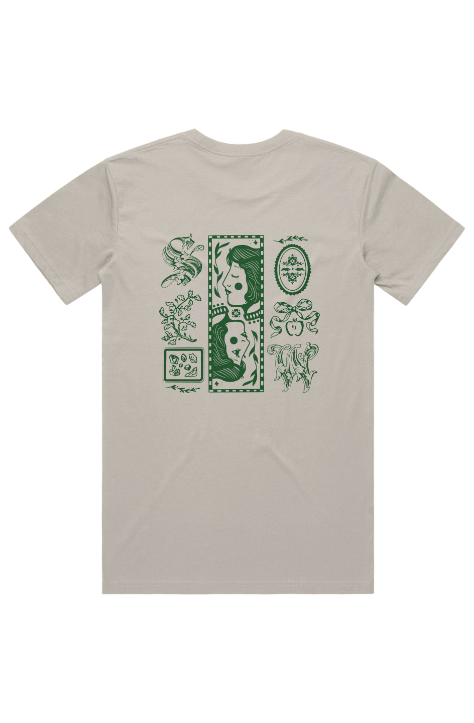 Snow White Block Print