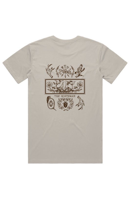 Huntsman Block Print ecru