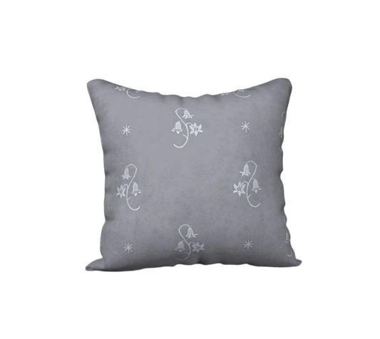 18" x 18" Pillow Case - Wild Bellflower in Periwinkle