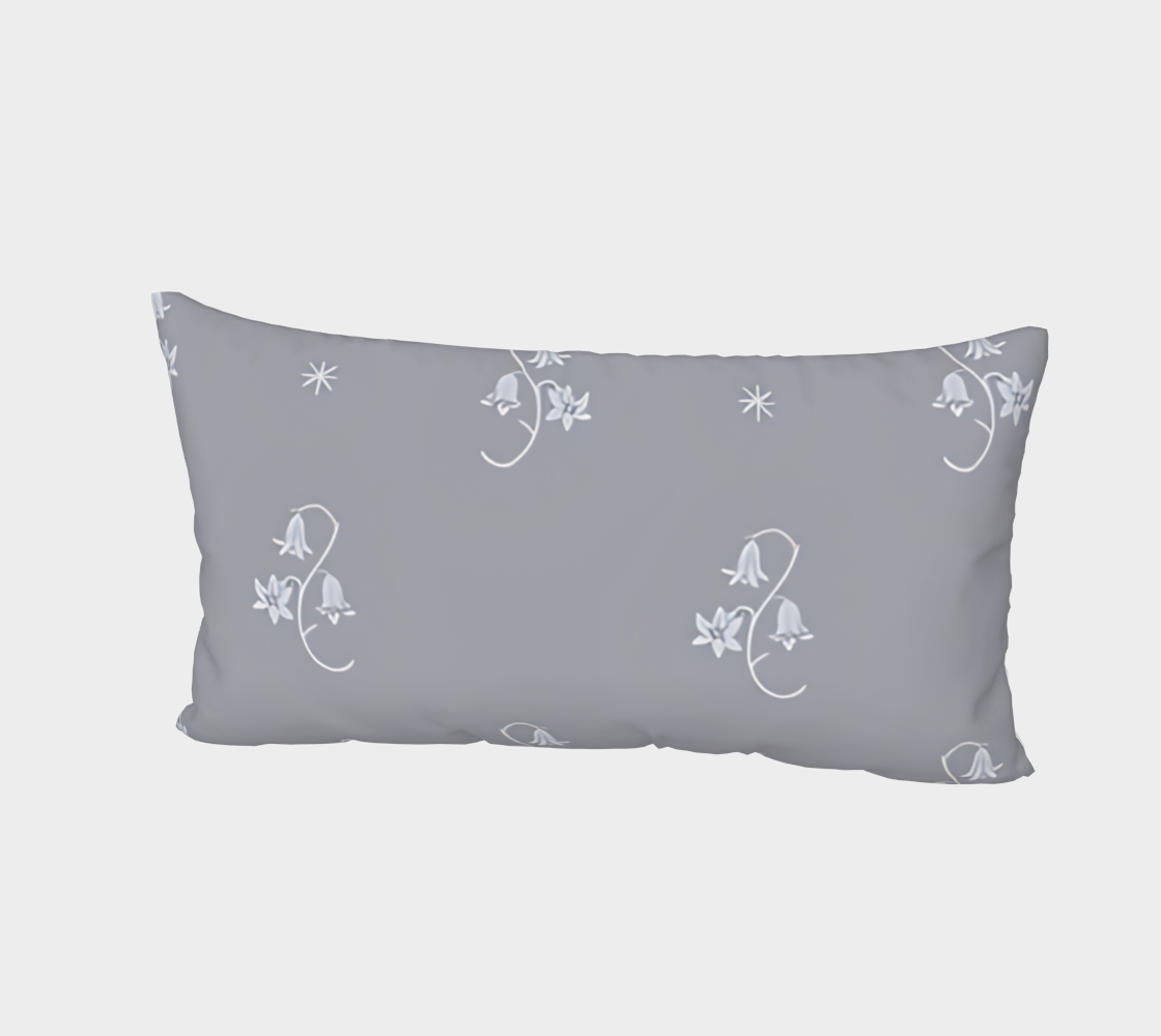 Pillow Sham - Wild Bellflower in Periwinkle