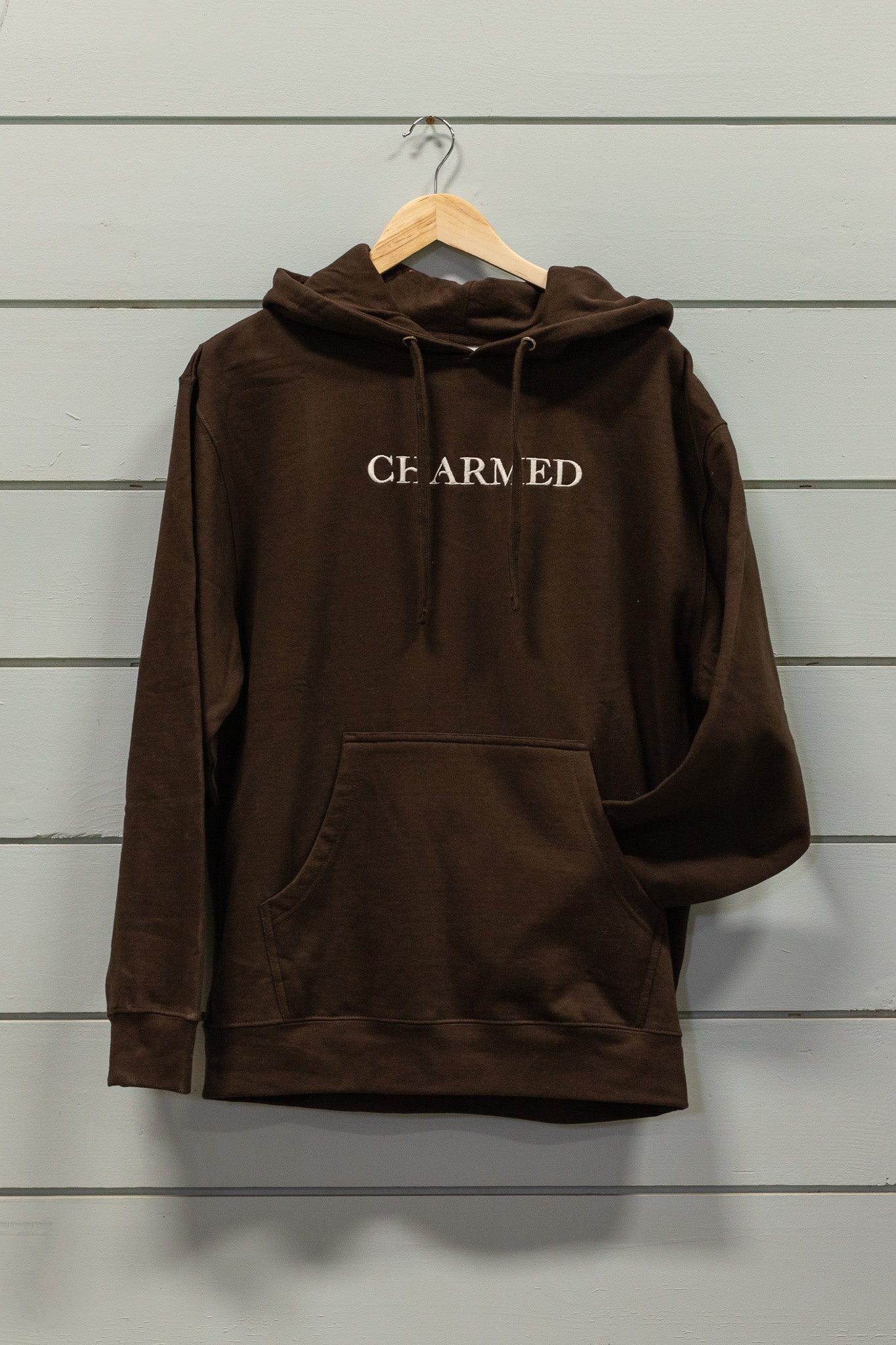 Charmed Fox Graphic Unisex Adult Hoodie Dark