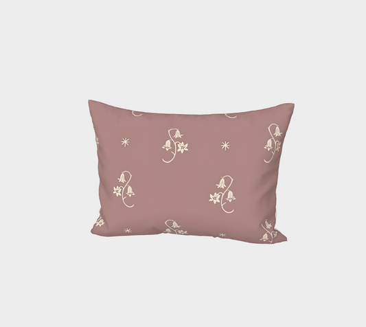 Pillow Sham - Wild Bellflower in Mauve
