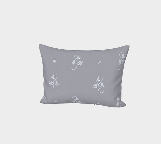 Pillow Sham - Wild Bellflower in Periwinkle