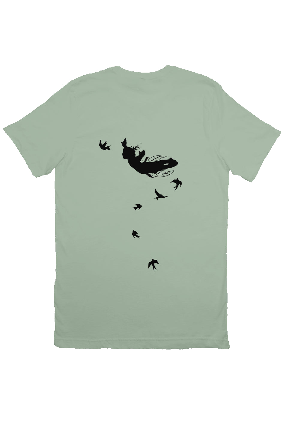 Peter Pan Unisex Adult T-shirt sage