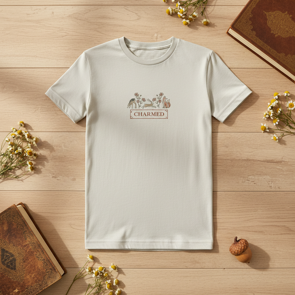 Charmed Woodland Animals Youth T-shirt