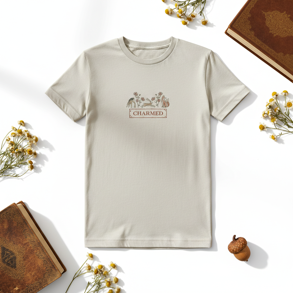 Charmed Woodland Animals Youth T-shirt