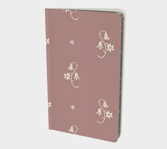 Bound Notebook - Wild Bellflower in Mauve