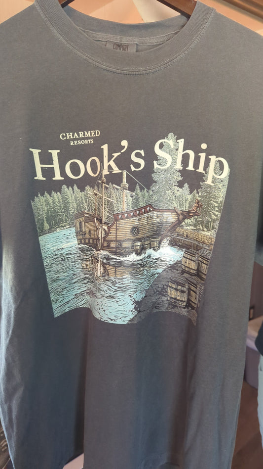Hook's Pirate Ship T-Shirt (In-Store)