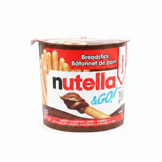 A single can of Nutella & Go! Breadstick