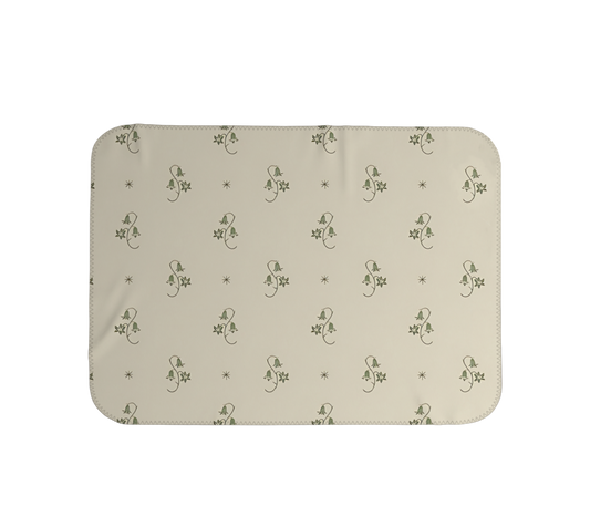 Blanket - Wild Bellflower in Taupe